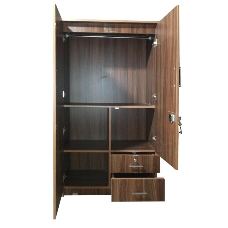 wardrobe 2 door                                    ( MDF wood)