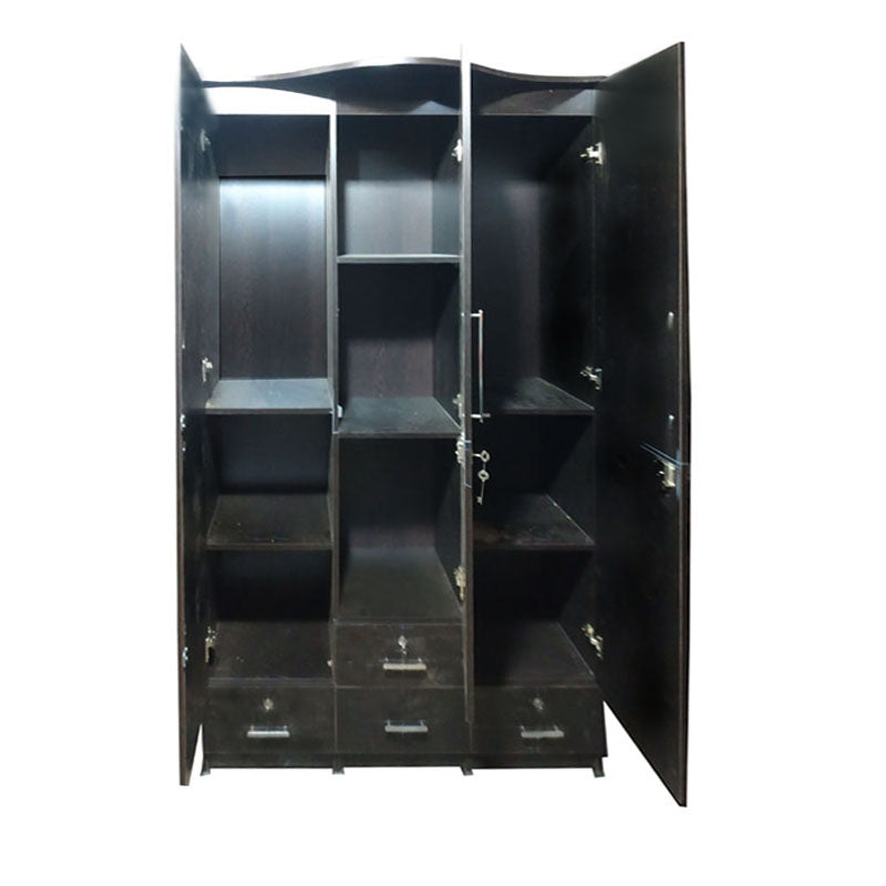 Wardrobe 3 door( MDF wood )