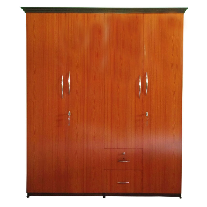 wardrobe 4 door   ( MDF Wood )