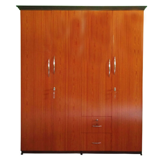 wardrobe 4 door   ( MDF Wood )