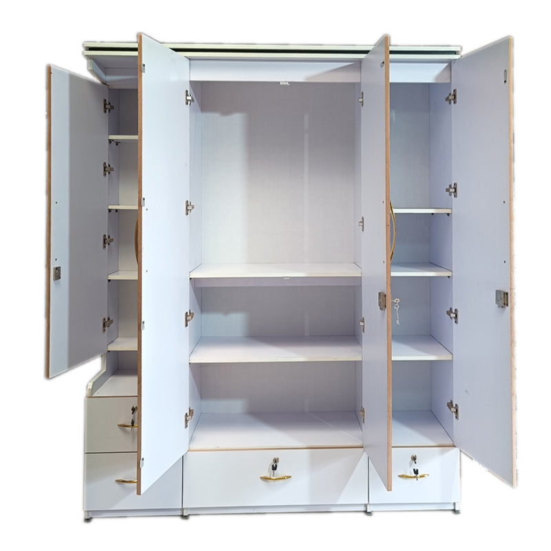 Wardrobe with dresser ( MDF )