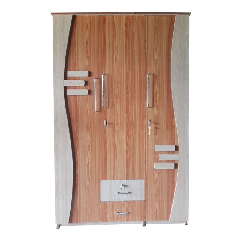 3 door wardrobe ( MDF wood )