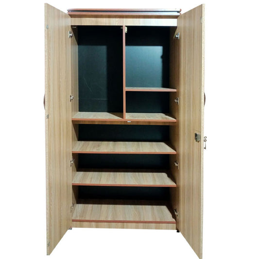 wardrobe 2 door  ( MDF wood )