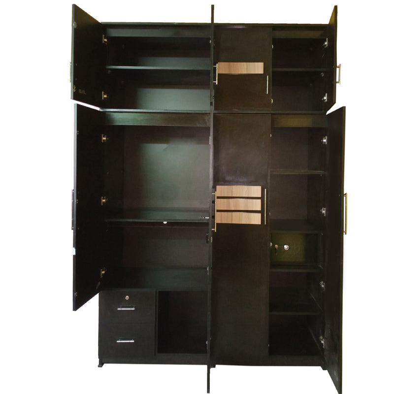 wardrobe 4 door ( MDF  wood )